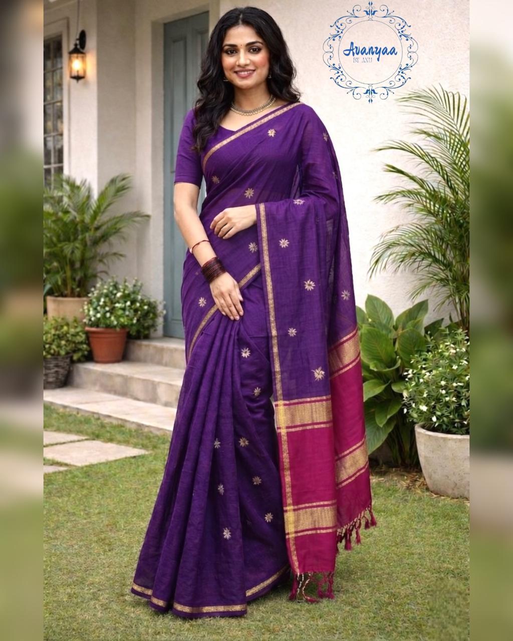 Maheshwari silk saree