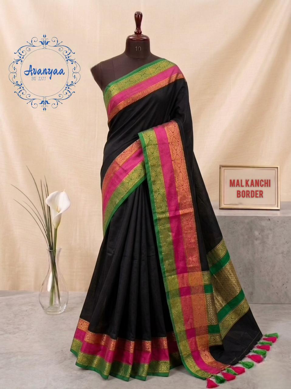 Mal cotton saree