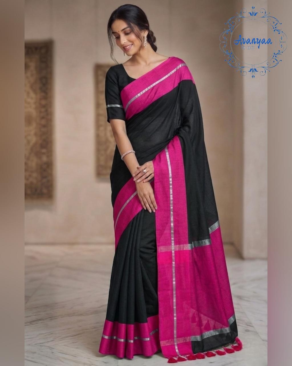 Mul cotton  soft saree